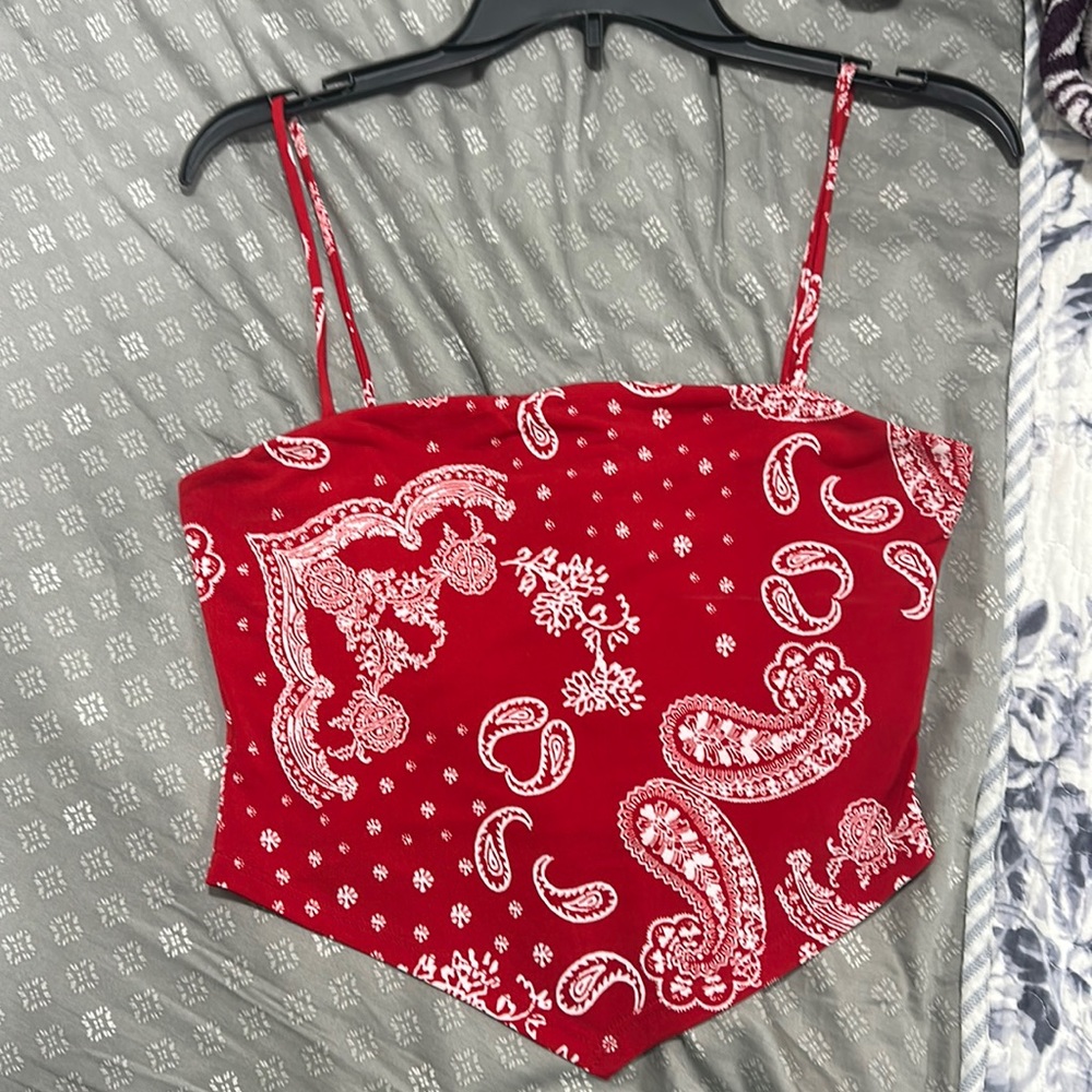 Bandana style Tank Top